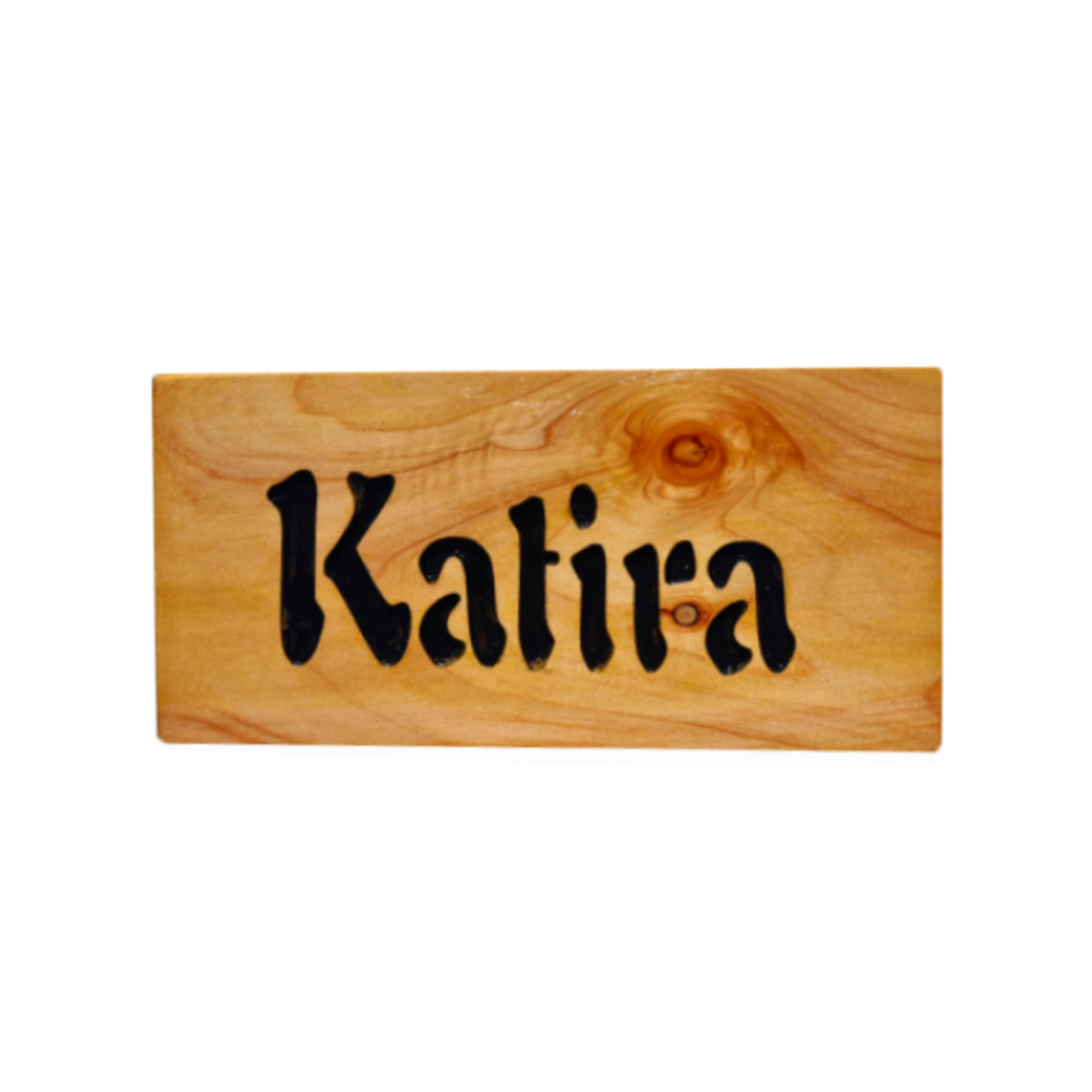Macrocarpa 'Katira' Yacht Sign image 0